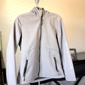 Sports winter hooded jacket by New Balance like new